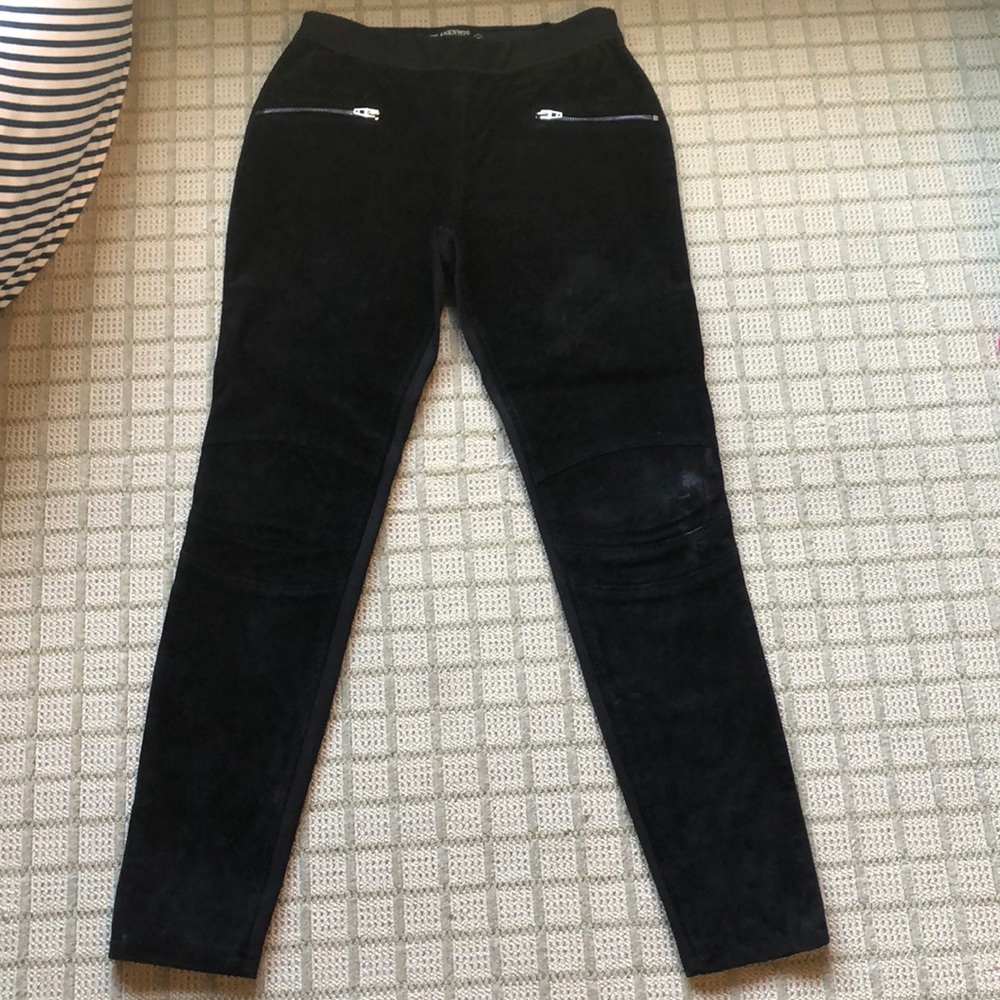 BLANKNYC suede front, legging/stretch cotton back